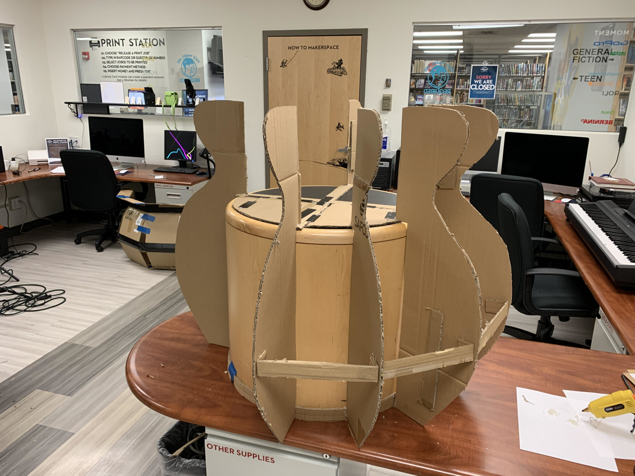 DIY Cauldron Made in the Makerspace JUST BROWSING