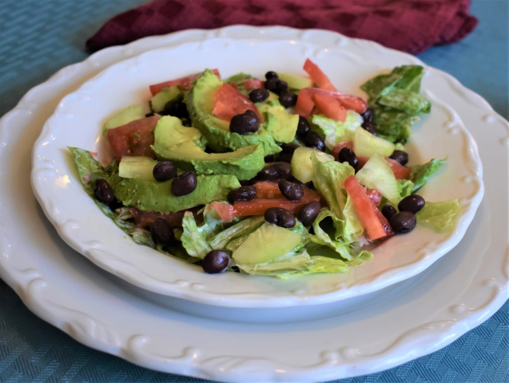 Black Bean & Avocado Salad with Creamy Ranch Dressing | Recipe Review